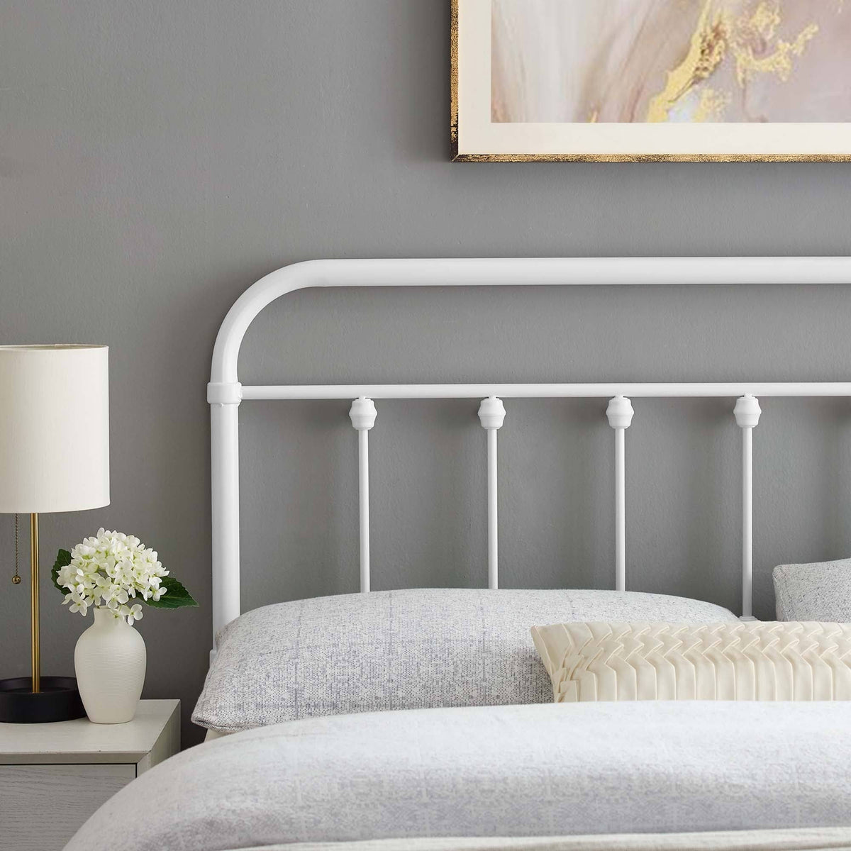Queen Metal Headboard P6645