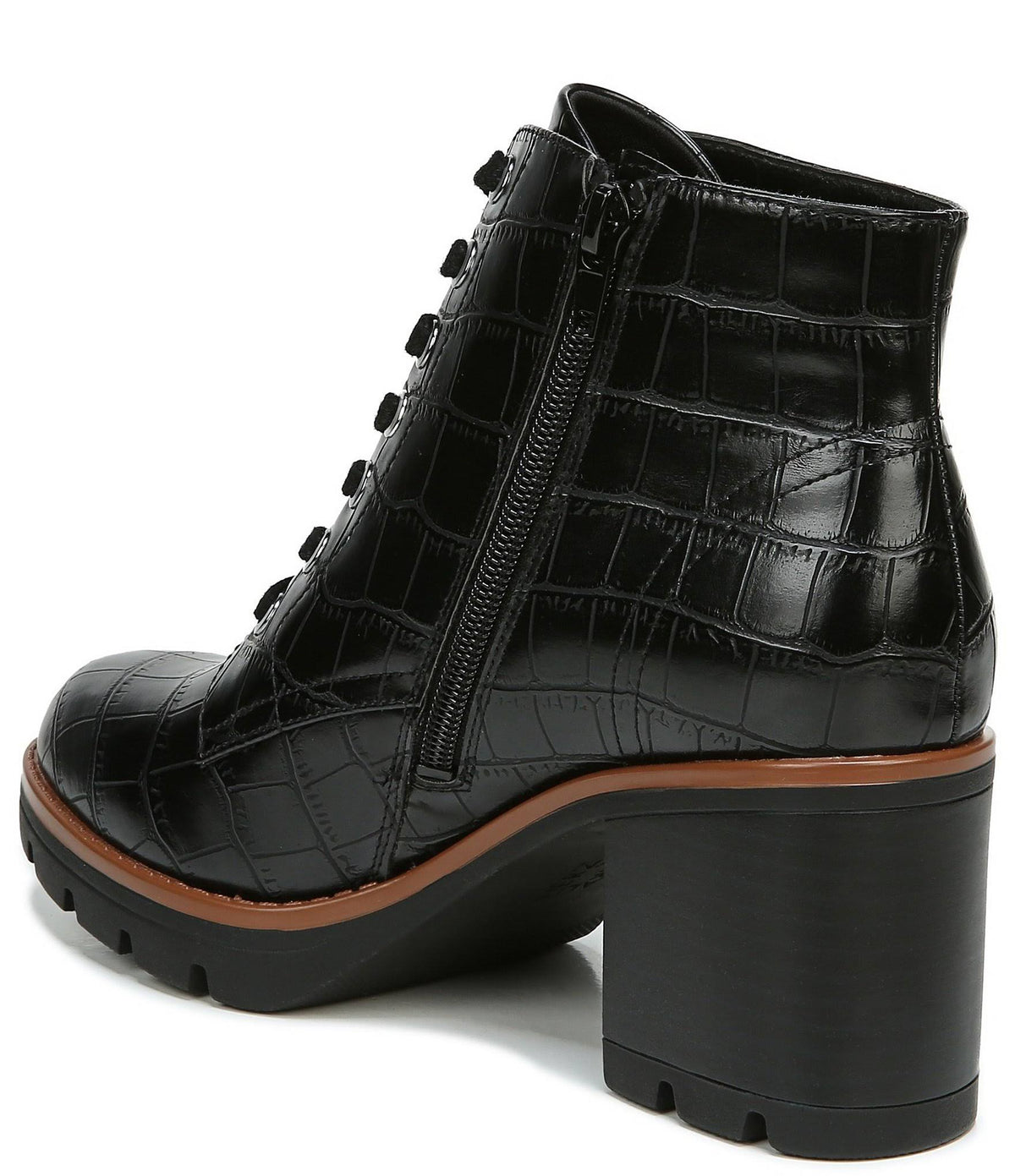 Black Crocco Shoes V668695