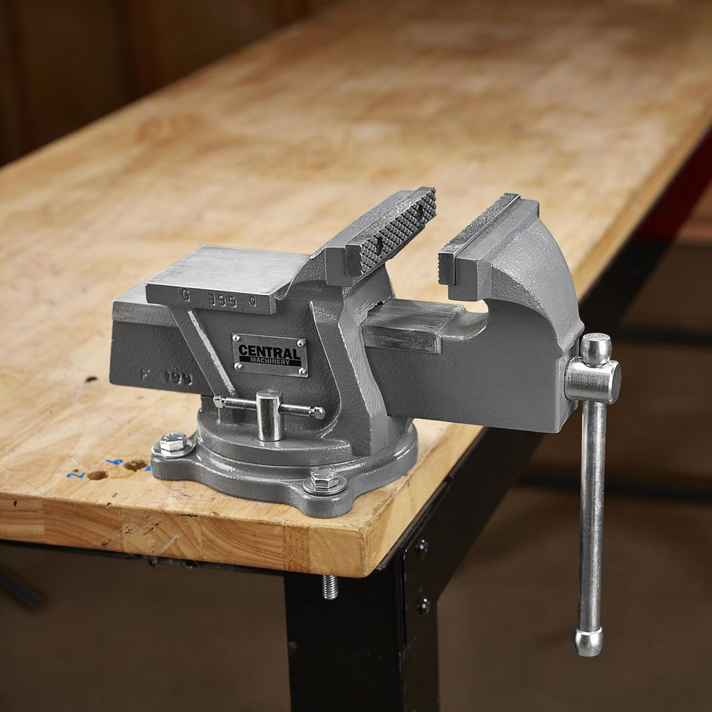 5 in. Swivel Vise with Anvil A443421