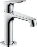 Chrome Single Hole Bathroom Faucet with Drain Assembly P836587