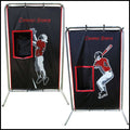 2-Sport Catcher Vinyl Backstop with Frame J60603