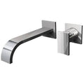 Architectural Black Wall Mounted Lavatory Faucet with Single Handle K3513