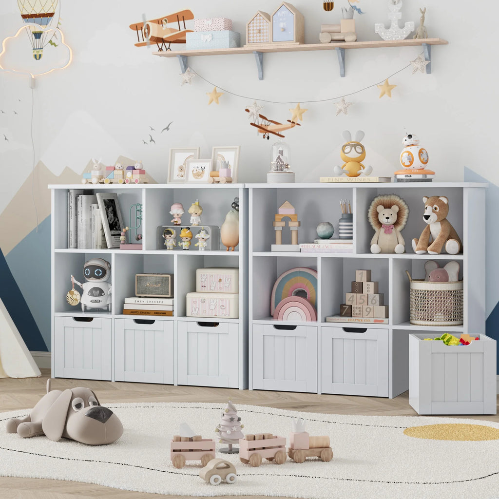 5 Cube Storage Organizer with Drawers N198