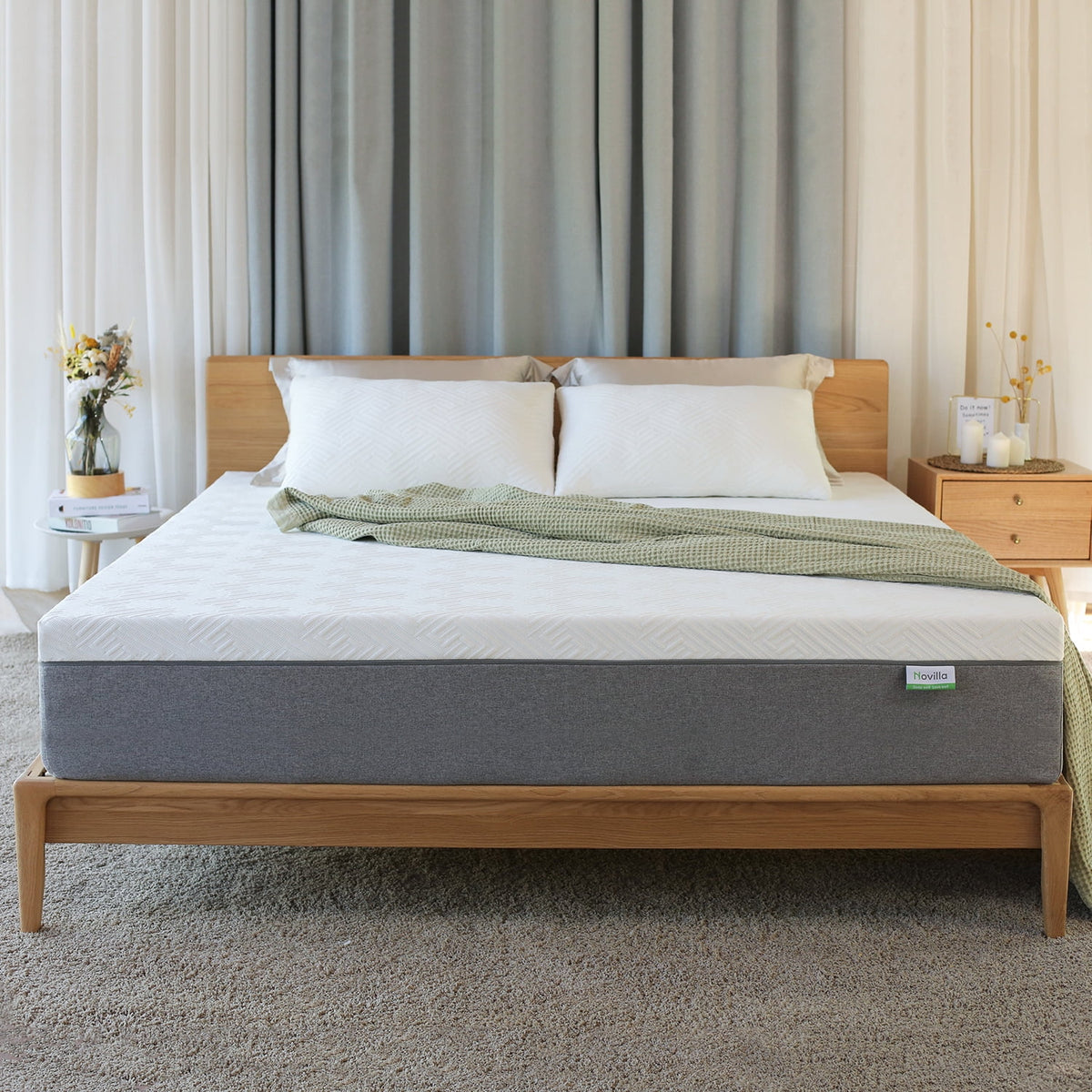 Queen 10 inch Memory Foam Mattress U400