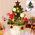2ft Artificial Mini Christmas Pine Tree with Lights I841827