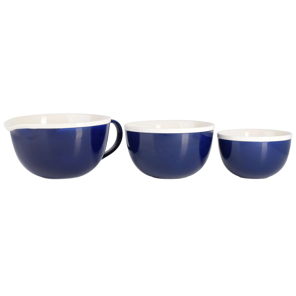 Stoneware Mixing Bowl Set 3 Piece J15925