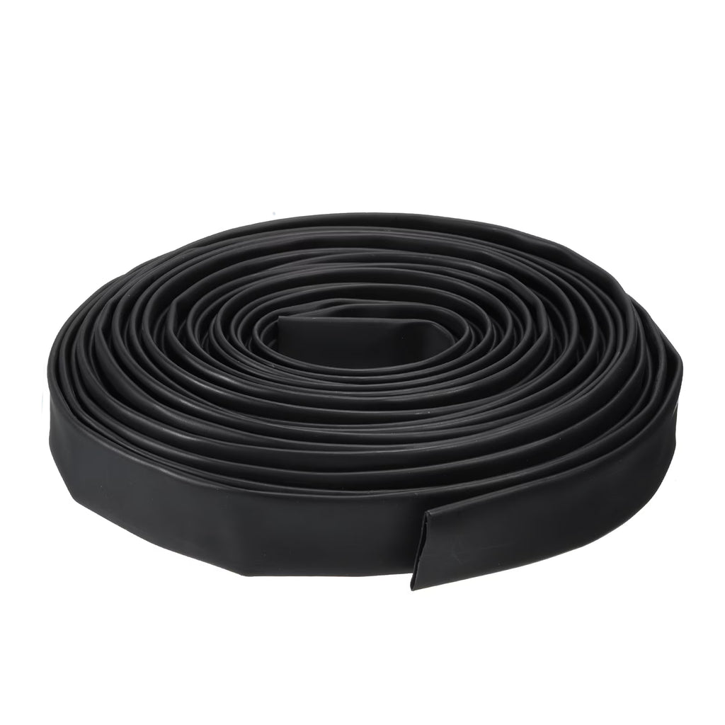 18mm Dia 50ft Black 4:1 Dual Wall Adhesive Lined Heat Shrink Tubing I3288