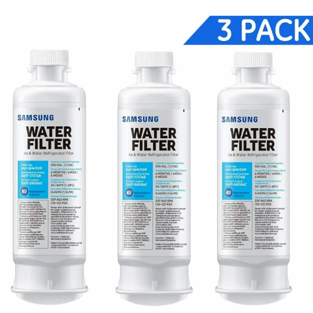 Refrigerator Water Filter Replacement 3 Pack K4344