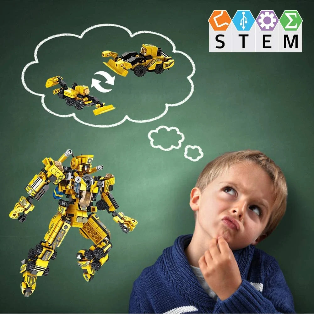 Robot Building Bricks Toys Set B8299