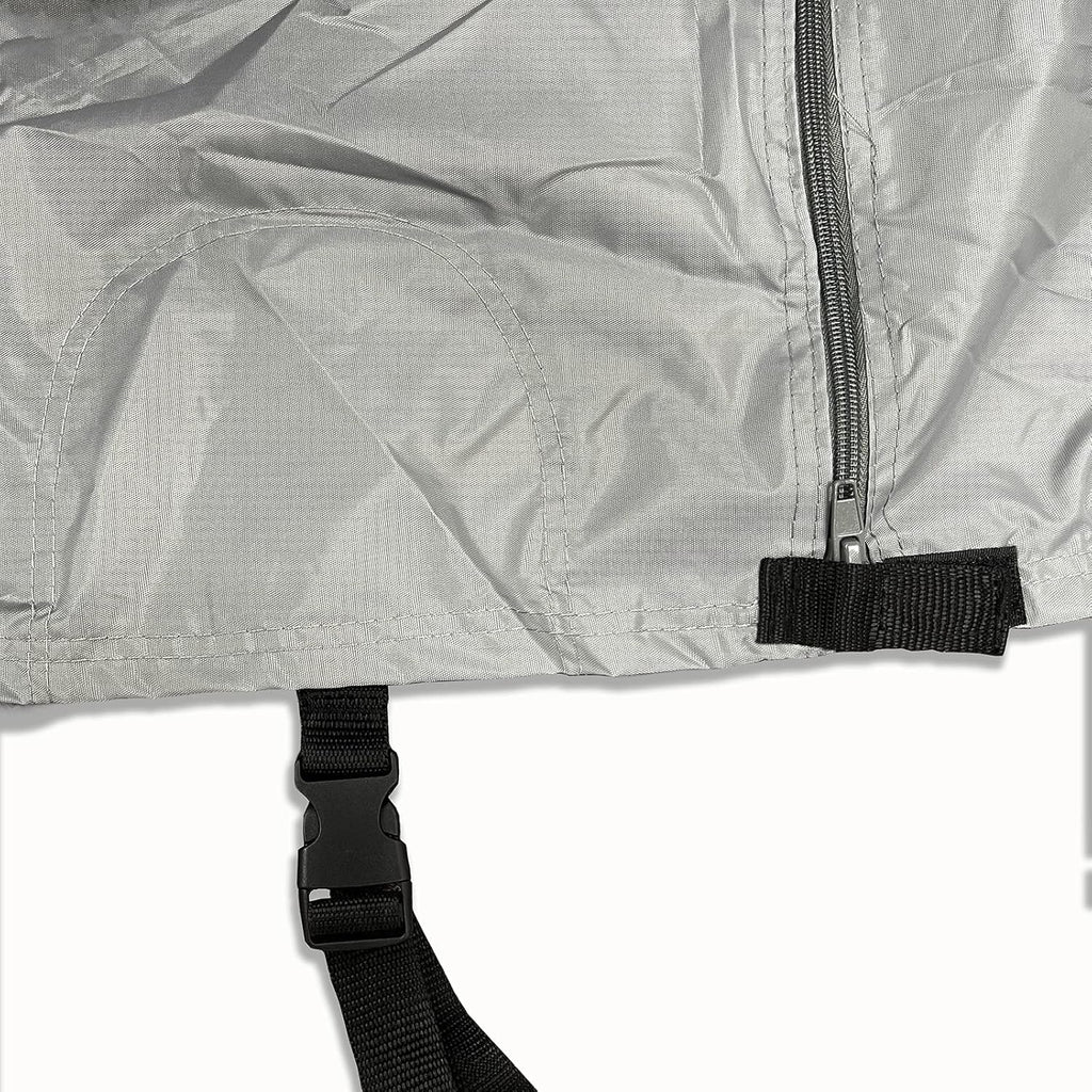 Class C RV Motorhome Camper Cover Fits 24' 25' 26'L Zipper Access A31741