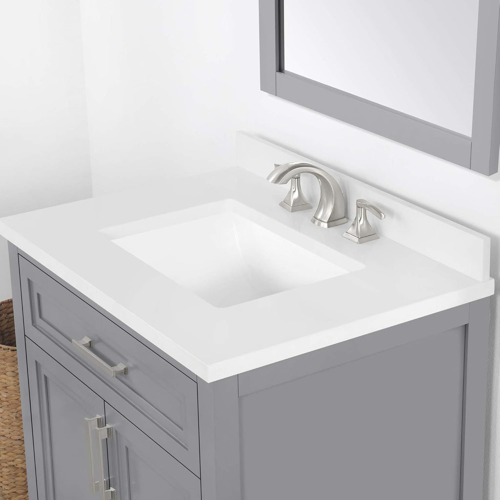 Single Sink Bathroom Vanity in American Grey S93079
