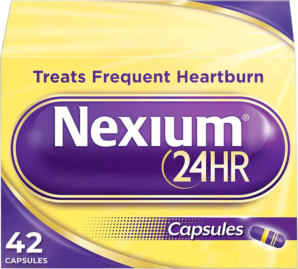 Acid Reducer Heartburn Relief Capsules 42 Count B334