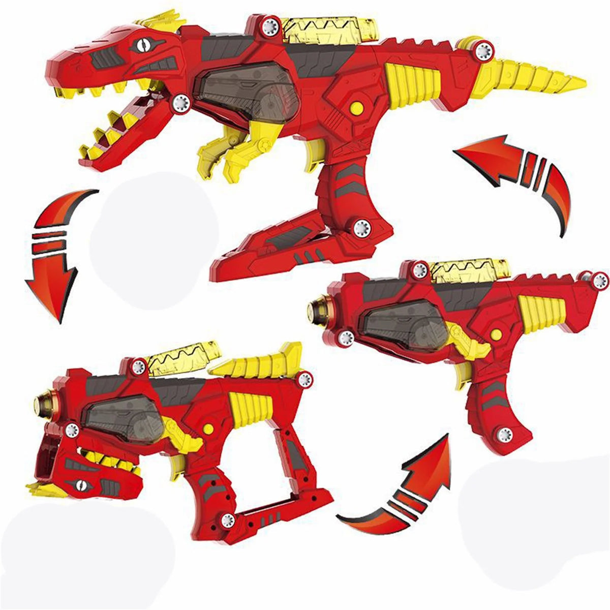 Transforming Dinosaur Toy 3 in 1 Lights Sound Q7769
