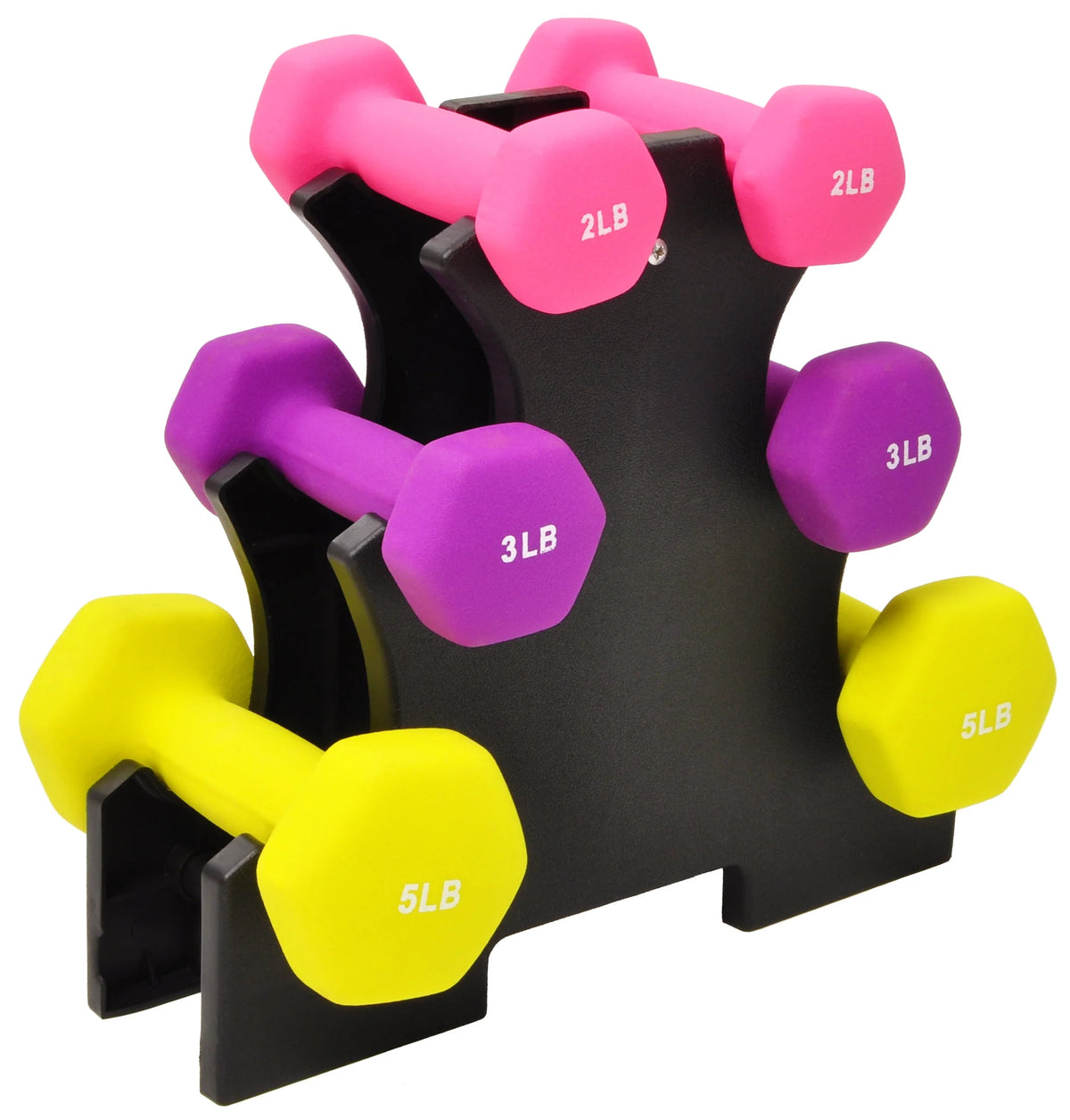 Dumbbell Set with Stand D2688