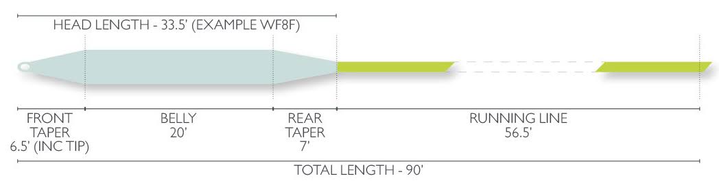 WF12 Salt Float Fly Line C67976