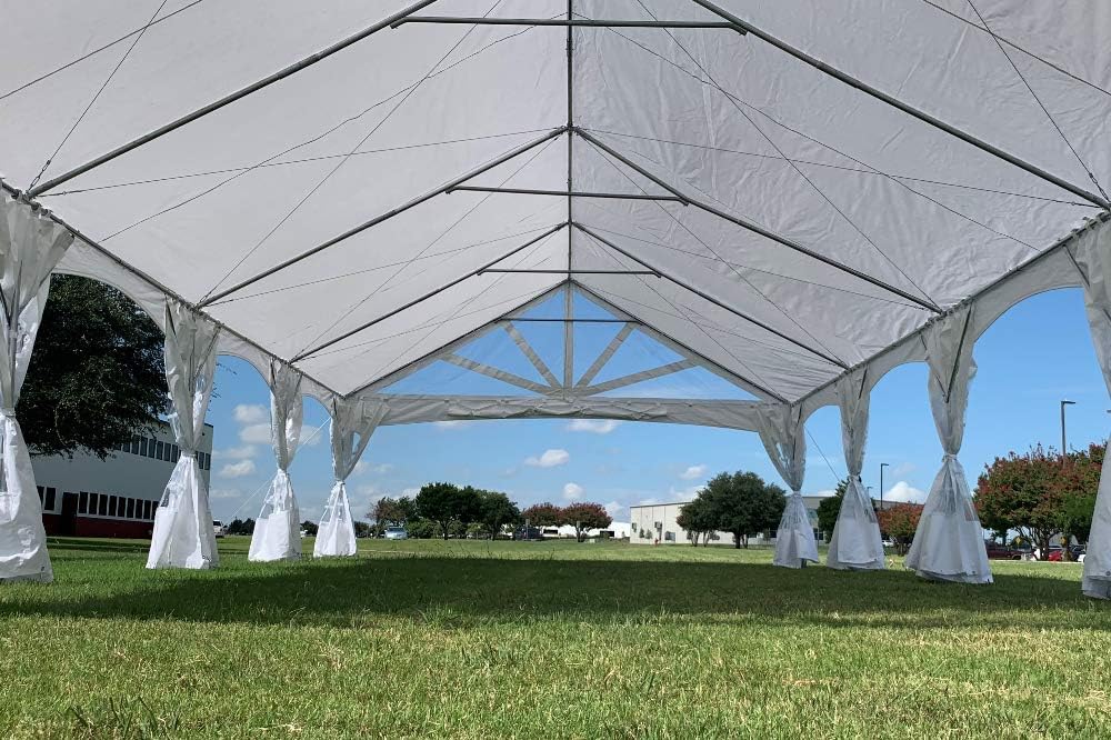 40'x20' PE Marquee Tent Gazebo Shelter with Storage Bags G985032