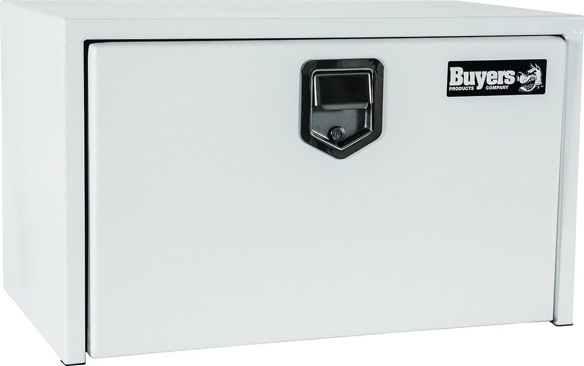 Black Steel Underbody Truck Box with Paddle Latch D33786