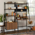 Mocha 2-Piece Desk and Storage Set X505