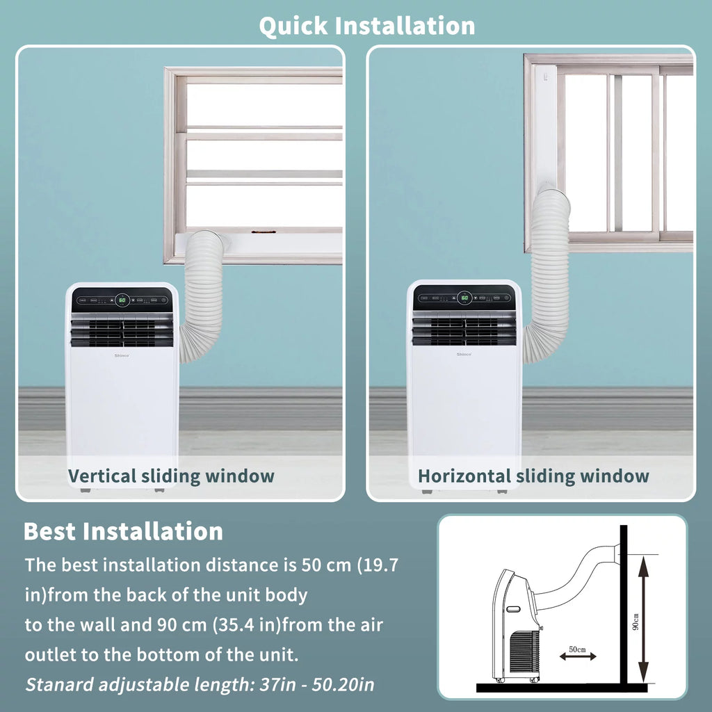 7800BTU 3 in 1 Portable Air Conditioner with Remote Control P8883