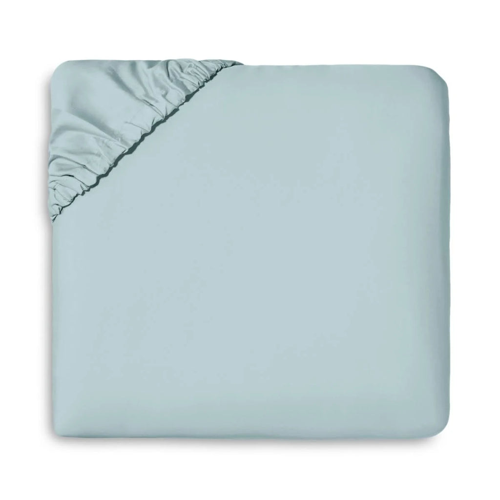 Grey Twin Cotton Fitted Sheet C346372