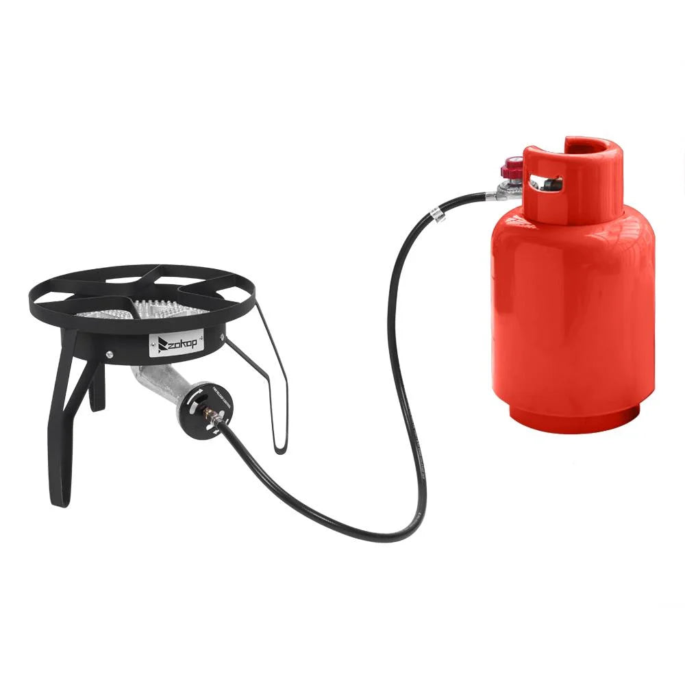 Round Portable Propane Camp Stove L77743