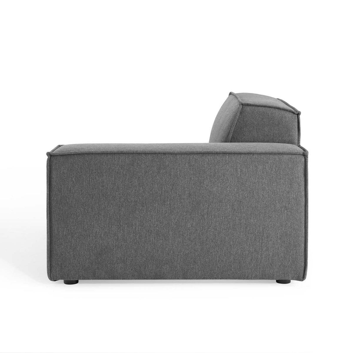 Charcoal Grey Fabric Modular Sofa U551167