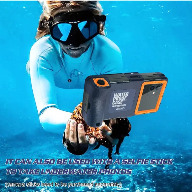 Waterproof Protective Case for Infinix S5 Pro and Phones Up to 6.9 Inch with Lanyard F524
