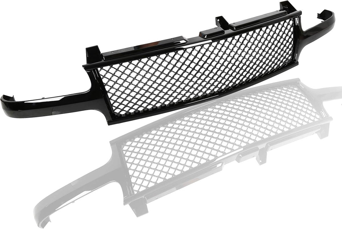 Black Mesh Front Hood Grill Cover Z663