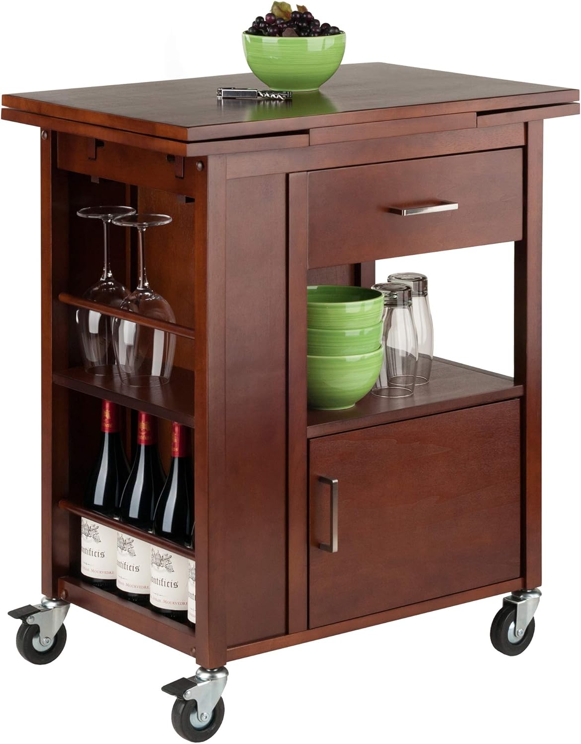 Walnut Kitchen Cart S181