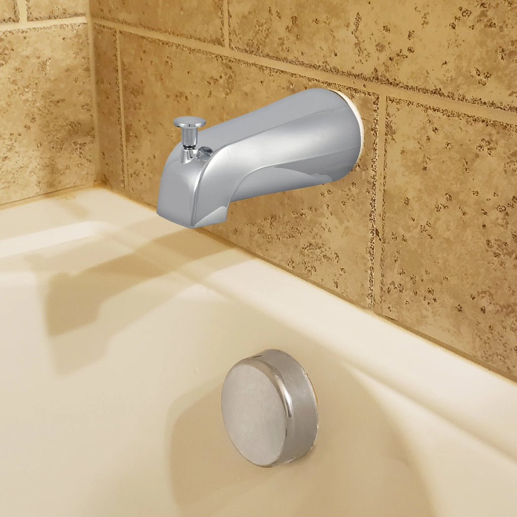 Metal Tub Spout with Diverter in Chrome K773