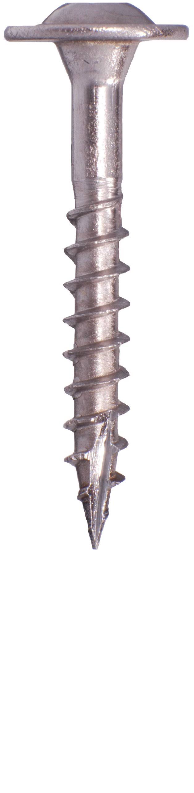8 by 1-Inch 1/4 Cabinet Screws E39563
