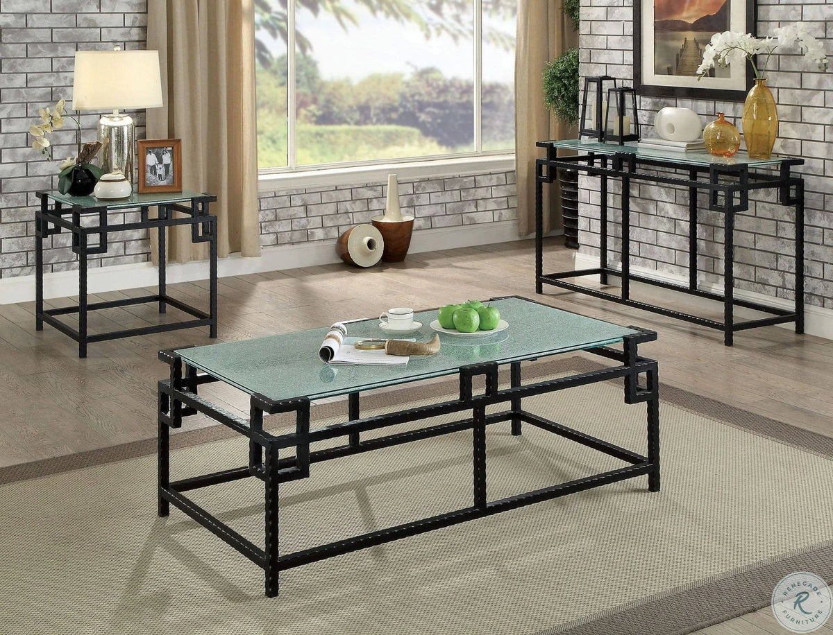 Black End Table D129