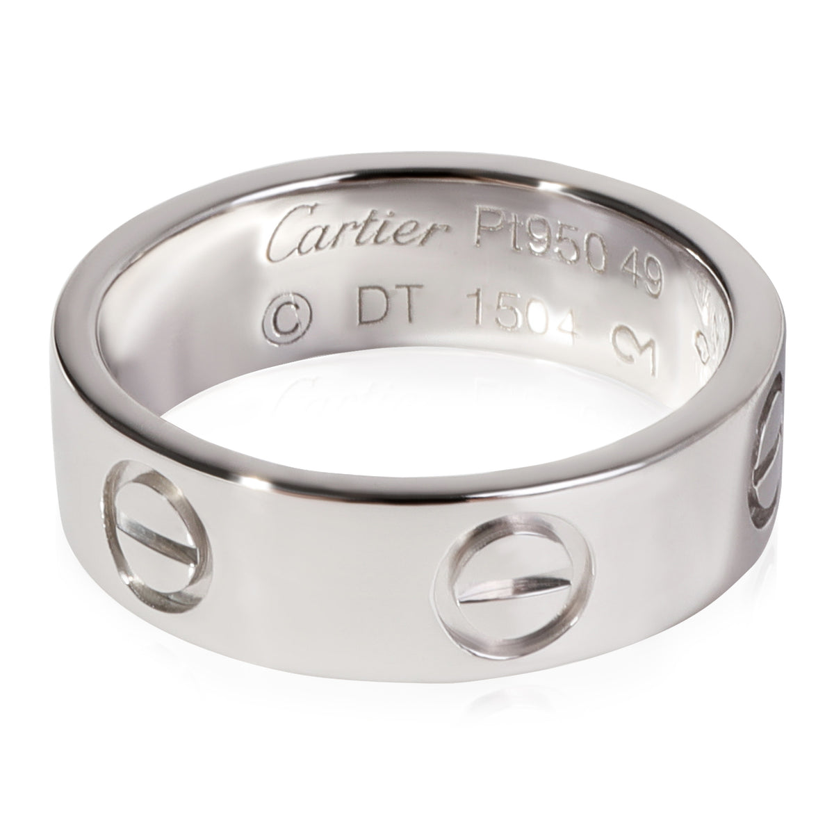 Platinum Love Ring H33120