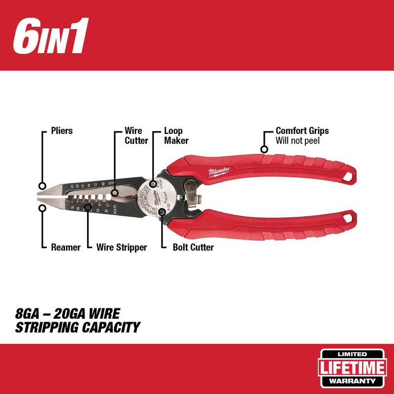 Compact Tape Measure with Pliers W332