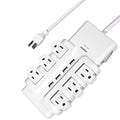 6 Outlet Surge Protector with 4 USB Ports U597
