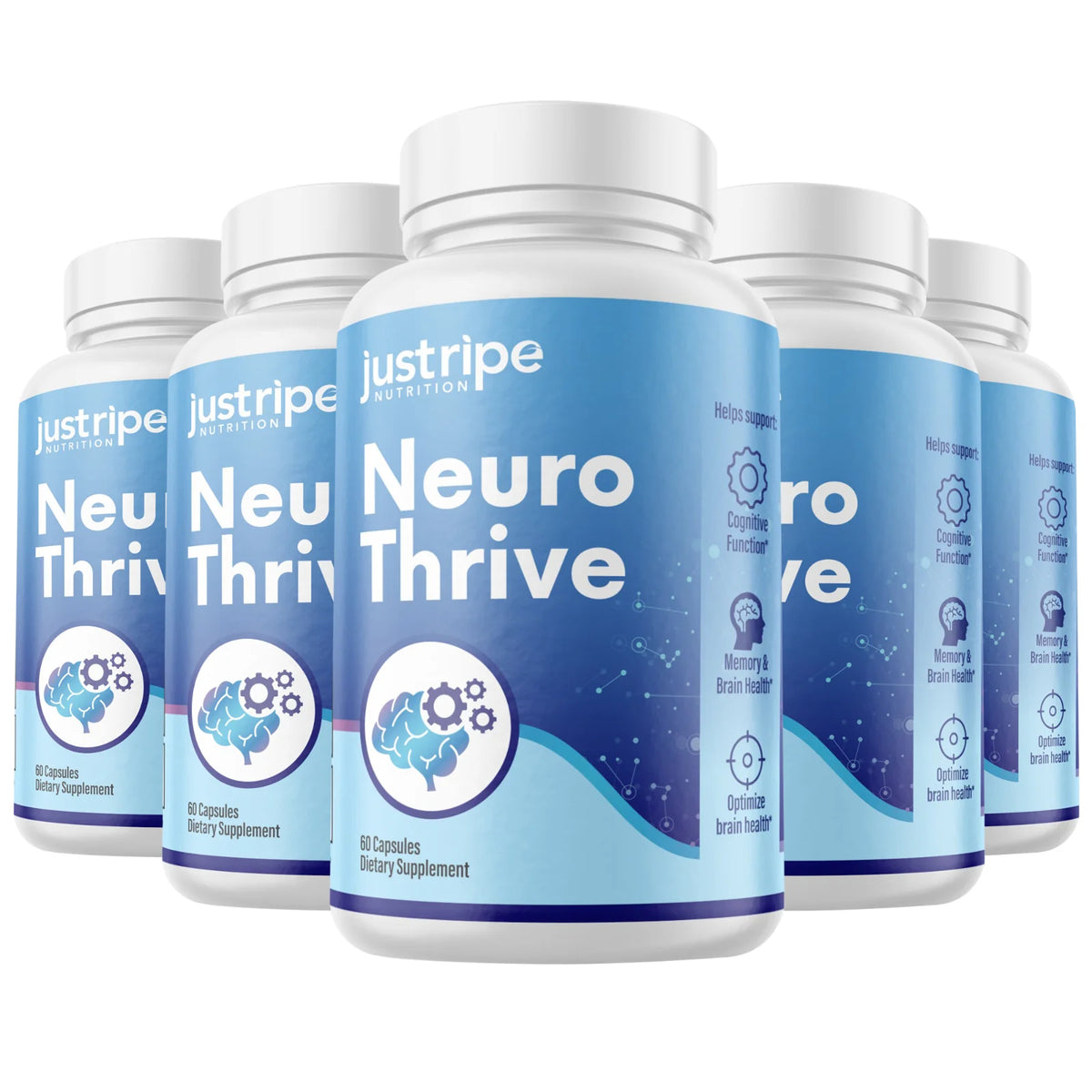 60 Caps Brain Health Supplement O962528