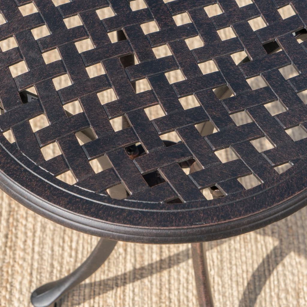 Cast Aluminum Side Table F851707