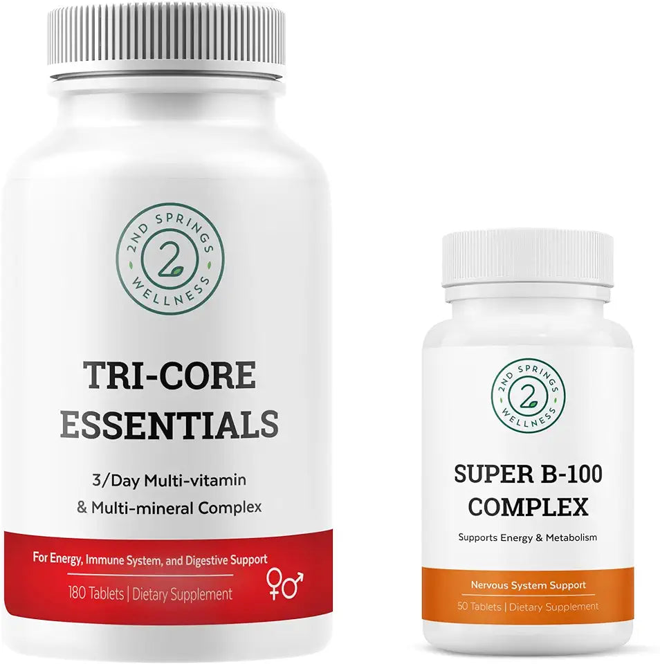 B-100 Complex Multivitamin Multimineral Complex Bundle D873308
